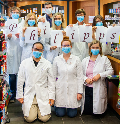 The team Philipps-Apotheke